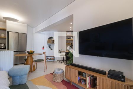 Sala de apartamento para alugar com 1 quarto, 42m² em Vila Nova Conceição, São Paulo
