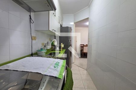 Cozinha de apartamento para alugar com 2 quartos, 87m² em Vila Caiçara, Praia Grande