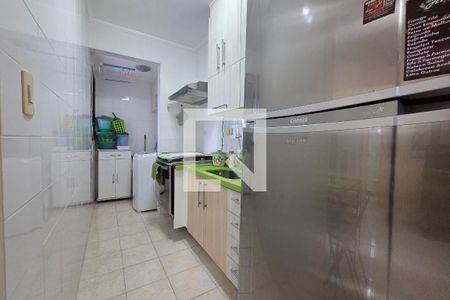 Cozinha de apartamento para alugar com 2 quartos, 87m² em Vila Caiçara, Praia Grande