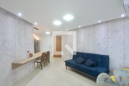 Sala de apartamento para alugar com 2 quartos, 47m² em Jardim Virginia, Guarujá