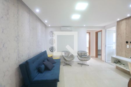 Sala de apartamento para alugar com 2 quartos, 47m² em Jardim Virginia, Guarujá