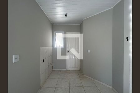 Sala/Cozinha de casa de condomínio à venda com 2 quartos, 45m² em Fátima, Canoas