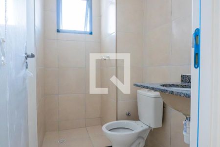Banheiro de apartamento à venda com 1 quarto, 38m² em Santo Cristo, Rio de Janeiro