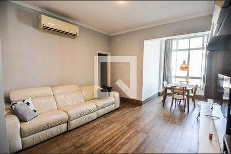 Sala de apartamento à venda com 3 quartos, 123m² em Tijuca, Rio de Janeiro