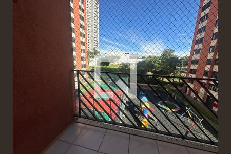 Varanda da Sala de apartamento para alugar com 2 quartos, 80m² em Tamboré, Barueri