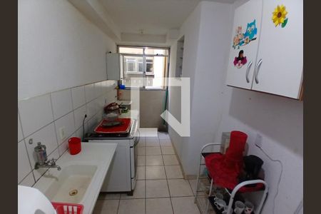Cozinha de apartamento para alugar com 2 quartos, 47m² em Marapicu, Nova Iguaçu