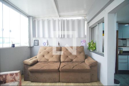 Sala  de apartamento à venda com 3 quartos, 102m² em Santos Dumont, São Leopoldo