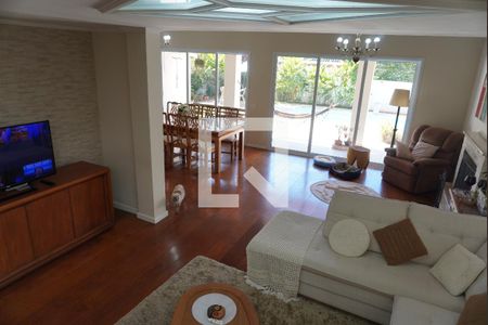 Sala Estar - Jantar de casa de condomínio à venda com 4 quartos, 313m² em Morada das Flores (aldeia da Serra), Barueri