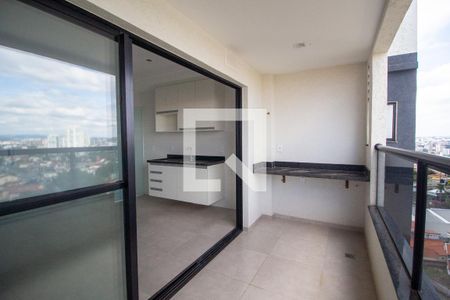 Varanda da Sala de apartamento para alugar com 2 quartos, 61m² em Jardim America, Sorocaba