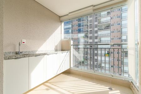 Varanda da Sala de apartamento para alugar com 2 quartos, 64m² em Vila Prudente, São Paulo