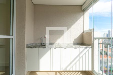 Varanda da Sala de apartamento para alugar com 2 quartos, 64m² em Vila Prudente, São Paulo