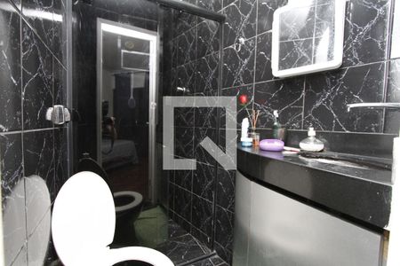 Banheiro de kitnet/studio à venda com 1 quarto, 47m² em Barro Preto, Belo Horizonte
