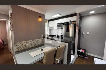 Sala - Sala de Jantar de apartamento à venda com 2 quartos, 48m² em Parque Jaçatuba, Santo André
