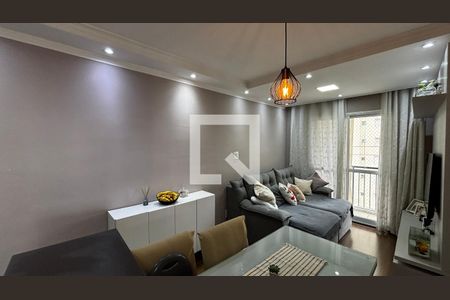 Sala - Sala de Jantar de apartamento à venda com 2 quartos, 48m² em Parque Jaçatuba, Santo André