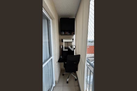 Sala - Sala de Jantar Varanda de apartamento à venda com 2 quartos, 48m² em Parque Jaçatuba, Santo André