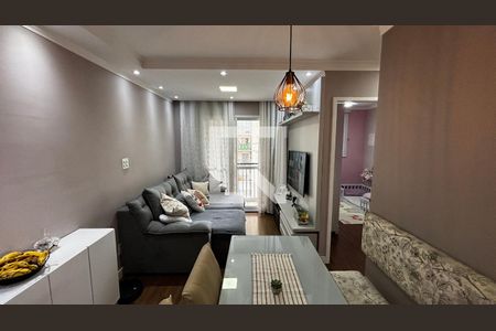Sala - Sala de Jantar de apartamento à venda com 2 quartos, 48m² em Parque Jaçatuba, Santo André