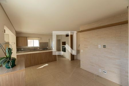 SALA + COZINHA + VARANDA GOURMET INTEGRADOS de apartamento para alugar com 3 quartos, 93m² em Fazenda Santa Cândida, Campinas