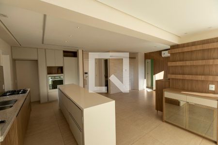SALA + COZINHA + VARANDA GOURMET INTEGRADOS de apartamento para alugar com 3 quartos, 93m² em Fazenda Santa Cândida, Campinas