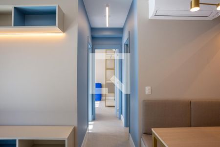 Sala de apartamento para alugar com 2 quartos, 54m² em Indianópolis, São Paulo