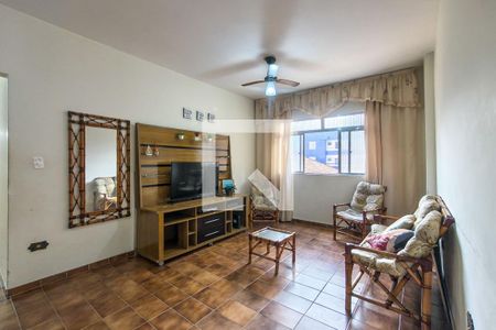 Sala de apartamento para alugar com 2 quartos, 80m² em Guilhermina, Praia Grande