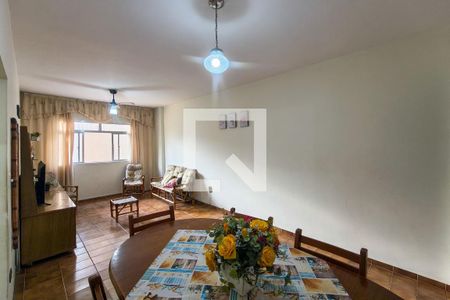 Sala de apartamento para alugar com 2 quartos, 80m² em Guilhermina, Praia Grande