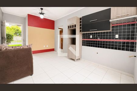 Sala / Cozinha  de casa para alugar com 2 quartos, 53m² em Estância Velha, Canoas