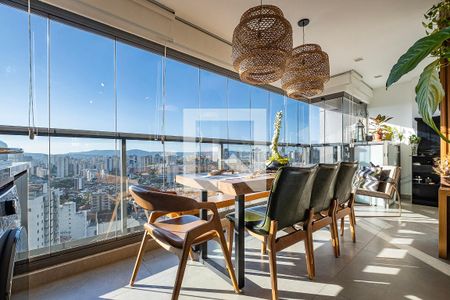Sala/Cozinha de apartamento para alugar com 1 quarto, 50m² em Vila Anglo Brasileira, São Paulo