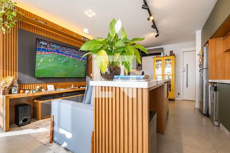 Sala/Cozinha de apartamento para alugar com 1 quarto, 50m² em Vila Anglo Brasileira, São Paulo