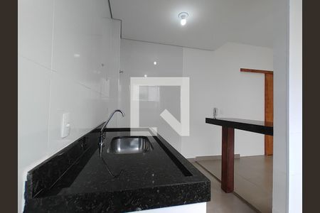 Cozinha de apartamento para alugar com 2 quartos, 55m² em Santa Mônica, Uberlândia
