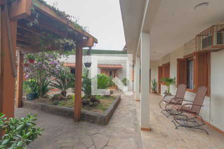 Varanda da Sala de casa à venda com 3 quartos, 361m² em Estância Velha, Canoas