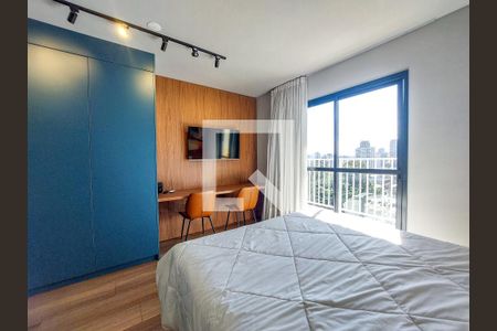 Studio de kitnet/studio para alugar com 1 quarto, 26m² em Santo Amaro, São Paulo