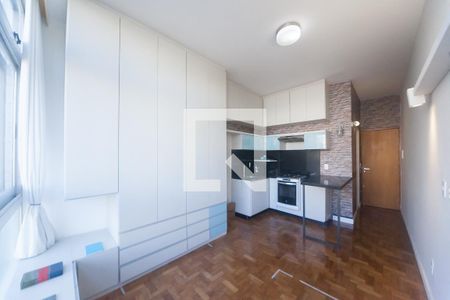 sala / quarto  de kitnet/studio para alugar com 1 quarto, 20m² em Funcionários, Belo Horizonte