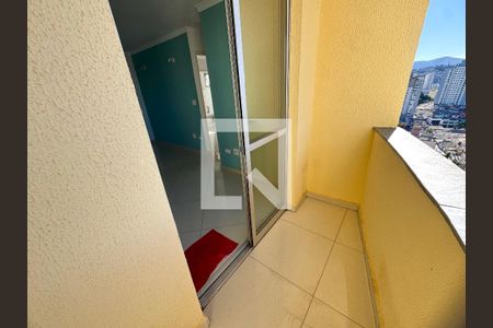 Varanda da Sala de apartamento para alugar com 2 quartos, 57m² em Vila Milton, Guarulhos