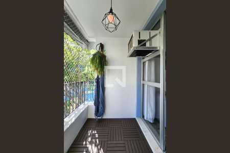 Varanda  de apartamento à venda com 2 quartos, 54m² em Praça da Bandeira, Rio de Janeiro