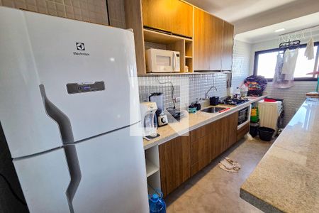 Cozinha de apartamento para alugar com 1 quarto, 38m² em Cidade Ocian, Praia Grande