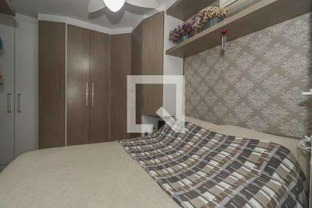 Quarto Suíte de apartamento à venda com 3 quartos, 63m² em Jardim Itu, Porto Alegre