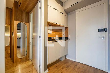 Sala/Cozinha de apartamento para alugar com 1 quarto, 27m² em Pinheiros, São Paulo