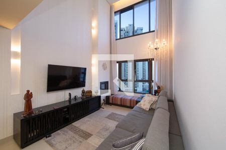 Sala de apartamento à venda com 4 quartos, 166m² em Vila da Serra, Nova Lima