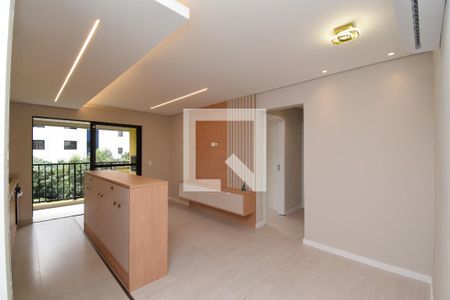 Sala e Cozinha de apartamento à venda com 2 quartos, 62m² em Tingui, Curitiba