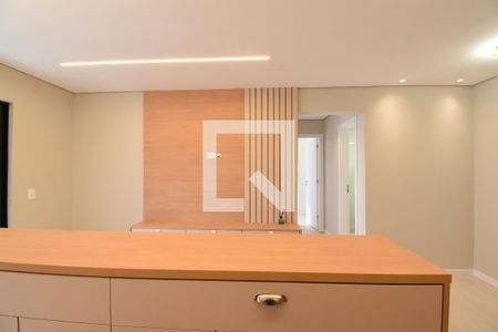 Sala e Cozinha de apartamento à venda com 2 quartos, 62m² em Tingui, Curitiba
