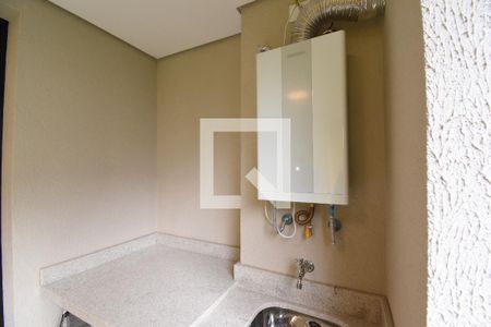Sacada e Área de Serviço de apartamento à venda com 2 quartos, 62m² em Tingui, Curitiba