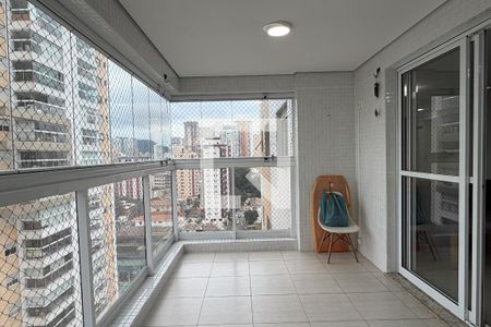 Varanda da Sala de apartamento para alugar com 2 quartos, 111m² em Ponta da Praia, Santos