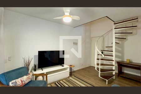 Sala de TV de apartamento para alugar com 2 quartos, 74m² em Jardim Paulista, São Paulo