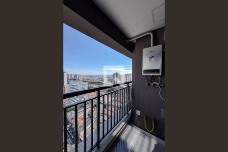 Varanda da Sala de apartamento para alugar com 1 quarto, 30m² em Quarta Parada, São Paulo