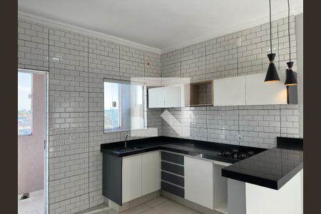Cozinha de kitnet/studio para alugar com 1 quarto, 35m² em Jardim das Industrias, Jacareí