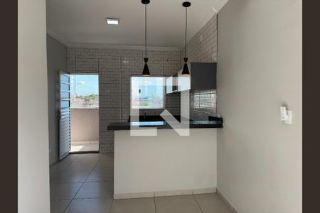 Sala/Cozinha de kitnet/studio para alugar com 1 quarto, 35m² em Jardim das Industrias, Jacareí