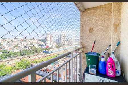 Varanda/area de serviço  de apartamento para alugar com 2 quartos, 39m² em Vila Ré, São Paulo