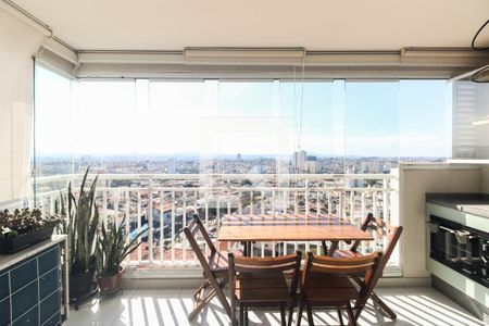 Varanda  de apartamento à venda com 2 quartos, 58m² em Penha de França, São Paulo