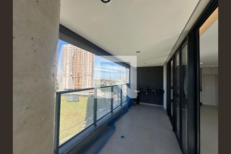 Varanda da Sala de apartamento para alugar com 2 quartos, 112m² em Alphaville Comercial, Barueri