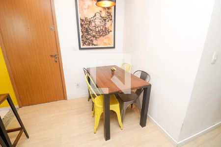 Sala de Jantar de apartamento à venda com 2 quartos, 49m² em Utinga, Santo André